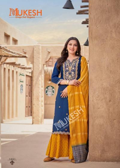 Mukesh Rang Rasiya catalog indian kurti description