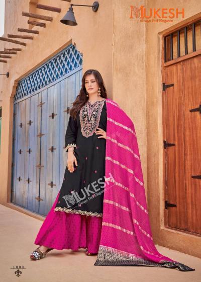 Mukesh Rang Rasiya catalog indian kurti description