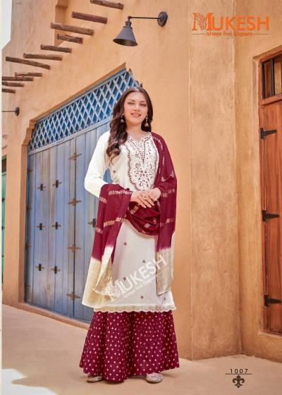 Mukesh Rang Rasiya catalog indian kurti description