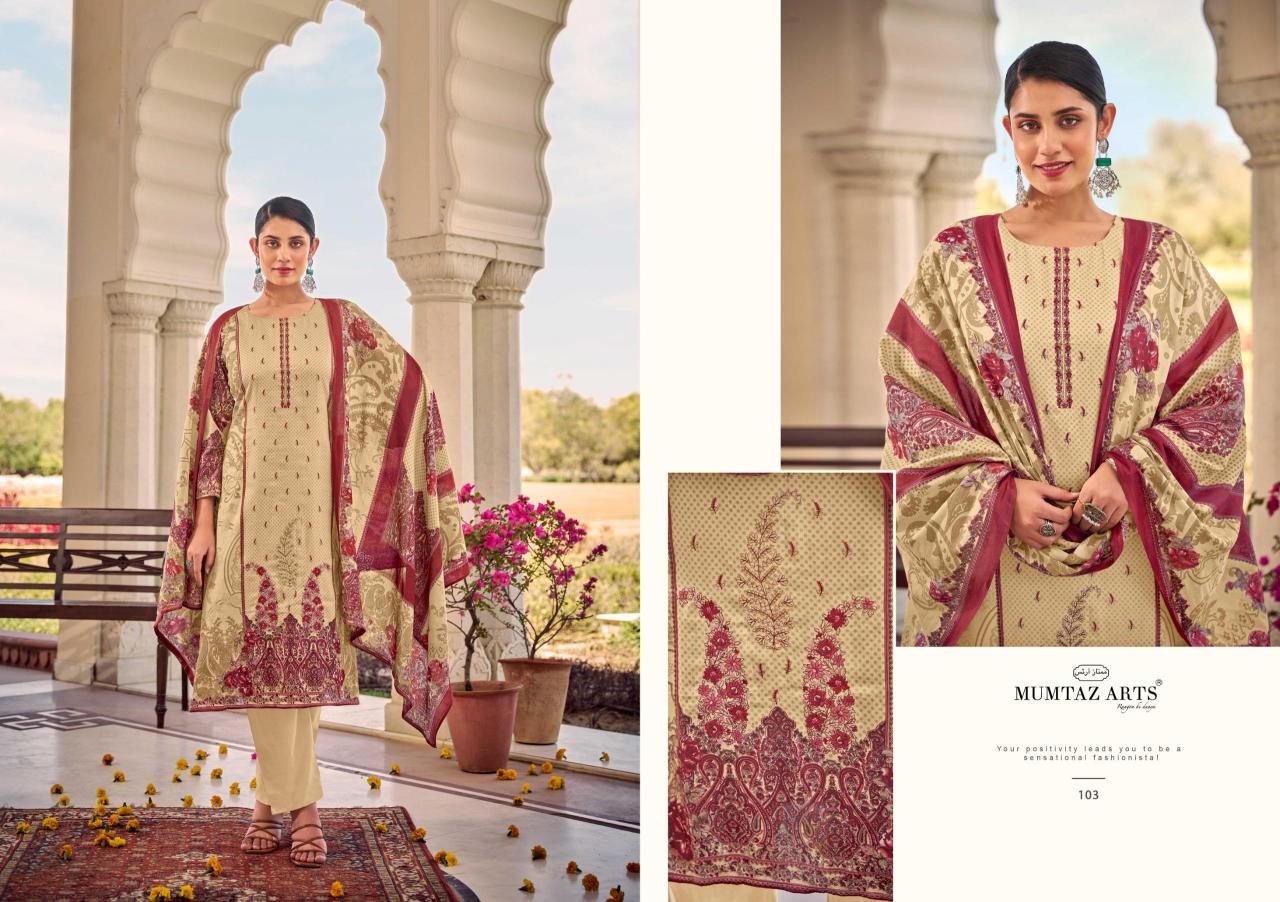 Mumtaz Arts Falaknuma catalog wholesale dress material in rajkot