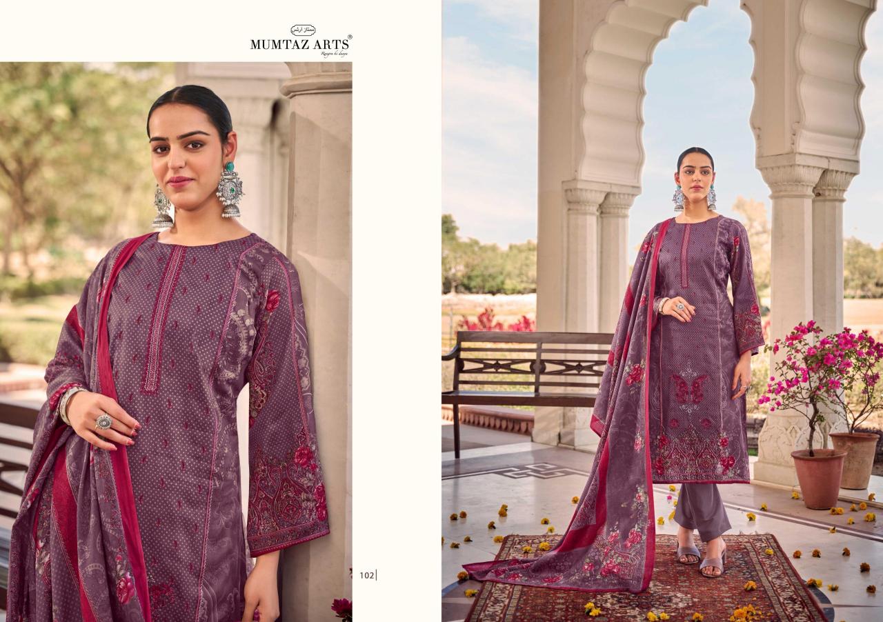 Mumtaz Arts Falaknuma catalog wholesale dress material in rajkot