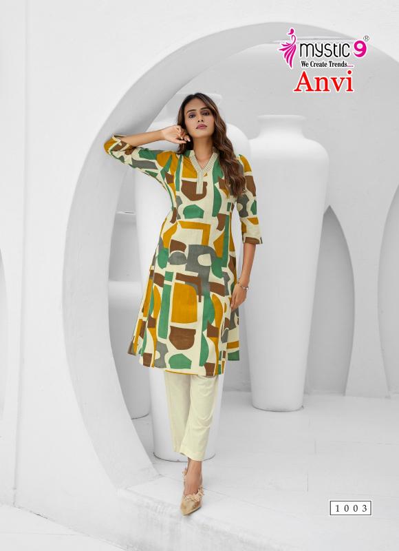 Mystic 9 Anvi vol 1 catalog online indian kurtis
