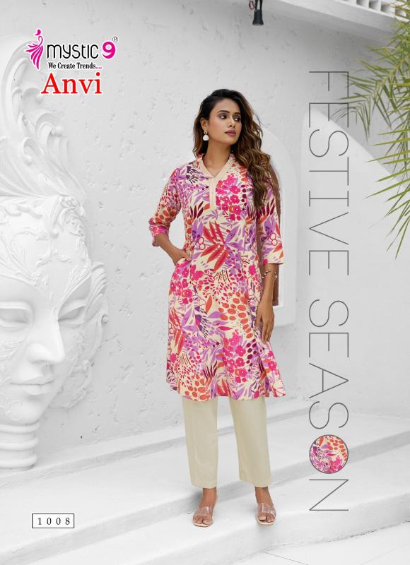 Mystic 9 Anvi vol 1 catalog online indian kurtis