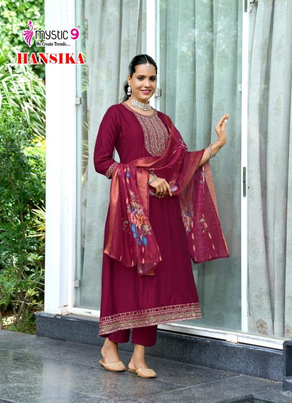 Mystic 9 Hansika vol 2 catalog cheap indian kurtis online usa