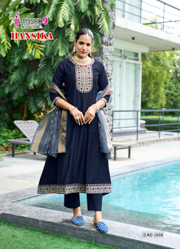 Mystic 9 Hansika vol 2 catalog cheap indian kurtis online usa