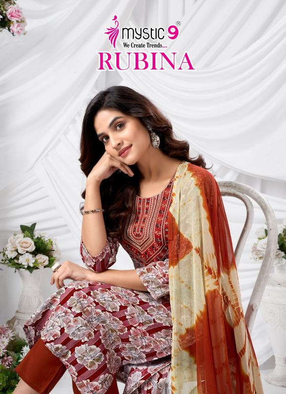 Mystic 9 Rubina Vol 10 Catalog kurtis in india