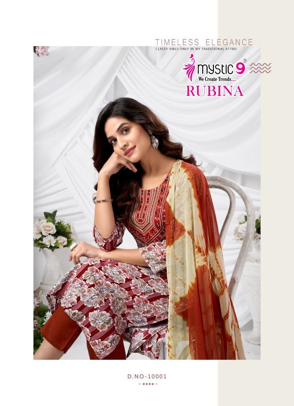 Mystic 9 Rubina Vol 10 Catalog kurtis in india