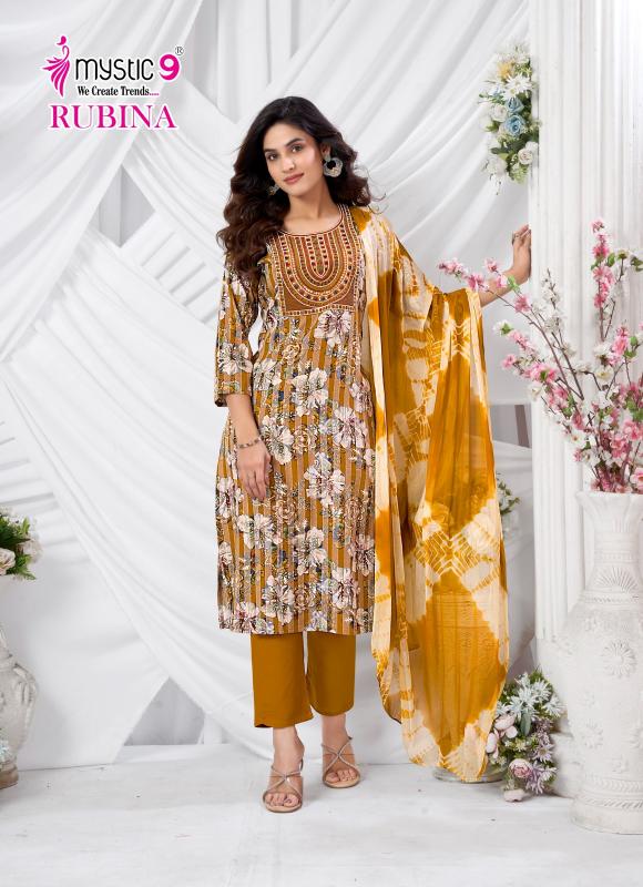 Mystic 9 Rubina Vol 10 Catalog kurtis in india