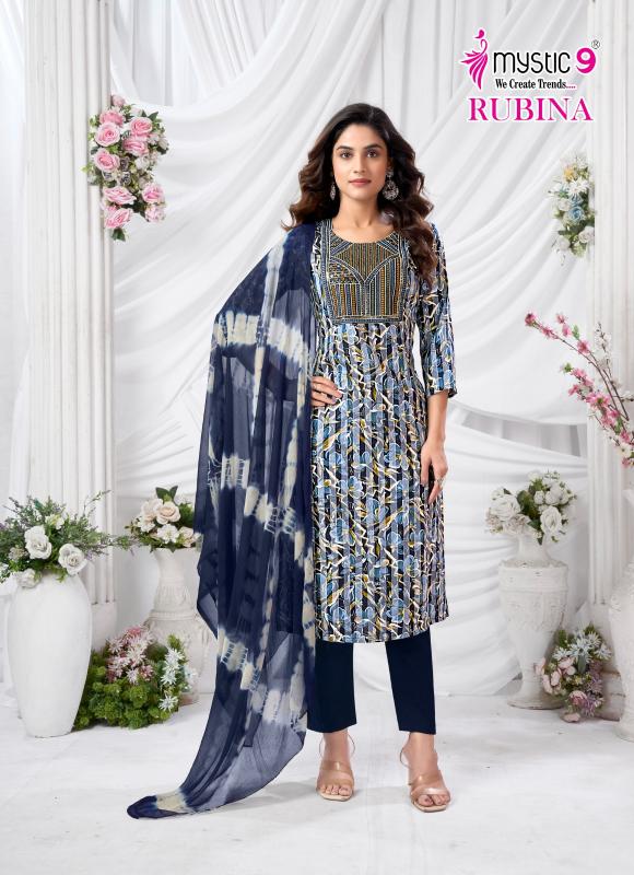 Mystic 9 Rubina Vol 10 Catalog kurtis in india