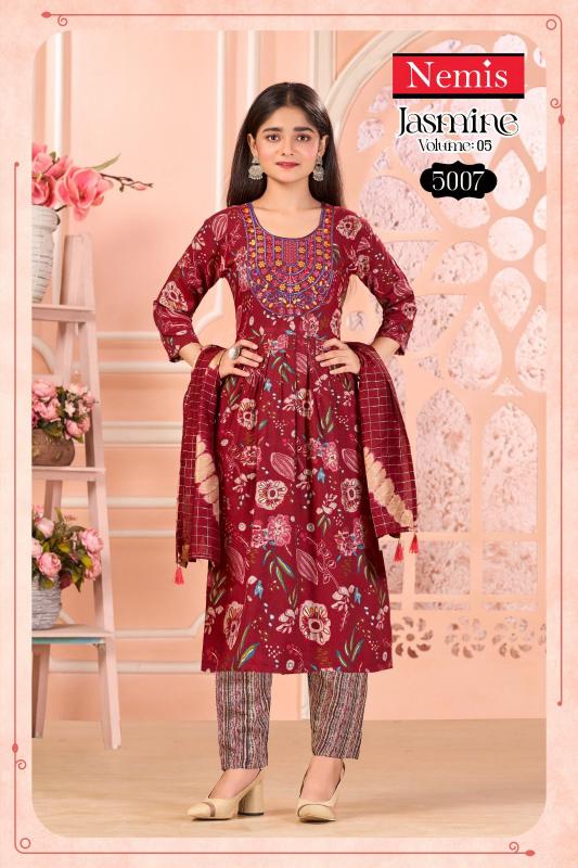 Nemis Jasmine Vol 5 catalog kids wear wholesale india