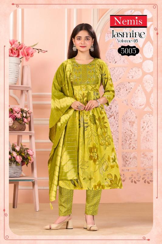 Nemis Jasmine Vol 5 catalog kids wear wholesale india