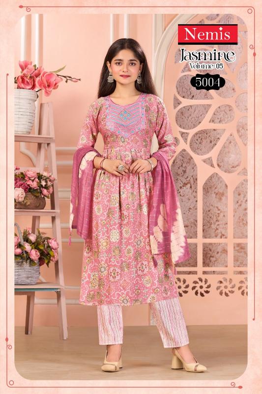 Nemis Jasmine Vol 5 catalog kids wear wholesale india