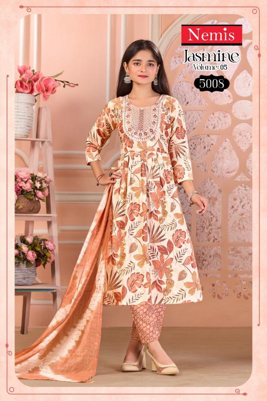 Nemis Jasmine Vol 5 catalog kids wear wholesale india
