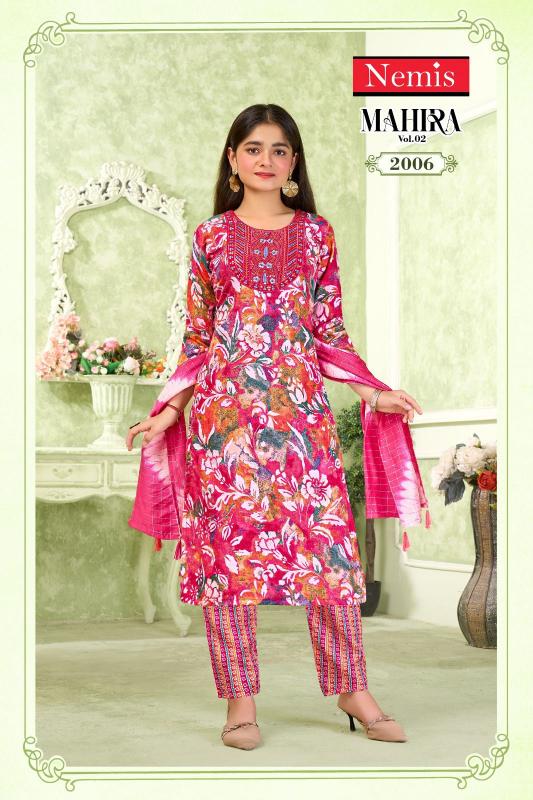Nemis Mahira vol 2 Catalog ethnic wear kids wholesale