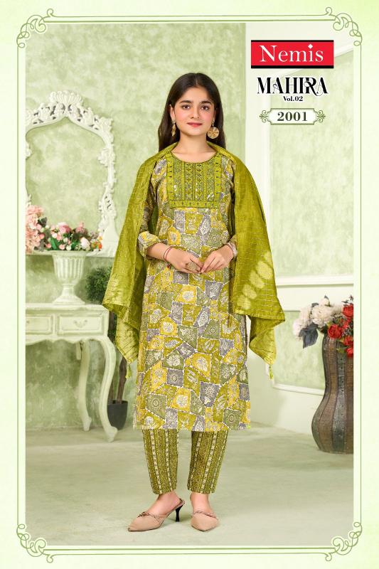 Nemis Mahira vol 2 Catalog ethnic wear kids wholesale