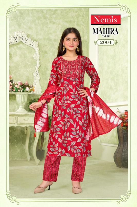 Nemis Mahira vol 2 Catalog ethnic wear kids wholesale