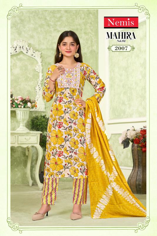 Nemis Mahira vol 2 Catalog ethnic wear kids wholesale