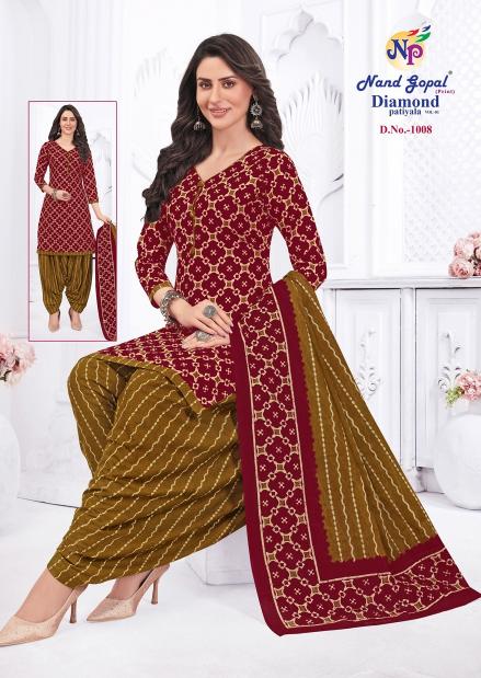 Ng Diamond Patiyala Vol-1 – Dress Material - Wholesale Catalog