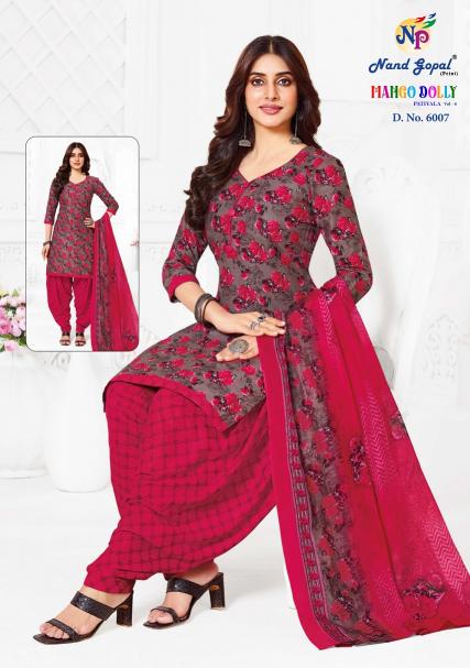Ng Mango Dolly Patiyala Vol-6 – Dress material - Wholesale Catalog
