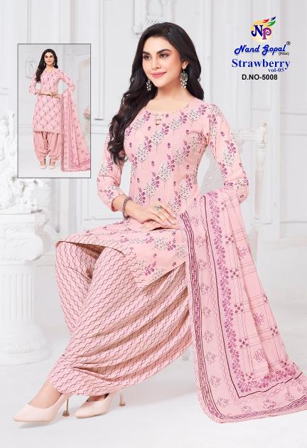 Ng Strawberry vol-5 – Dress Material - Wholesale Catalog