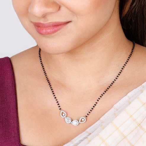 Nitya Silver Alluring Mangalsutra