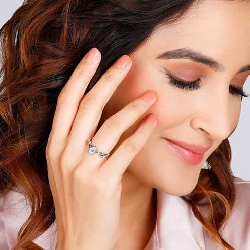 Nitya Silver Lost Ring