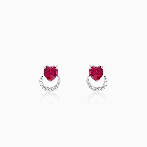 Nitya Silver Perfect Earrings