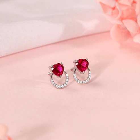 Nitya Silver Perfect Earrings
