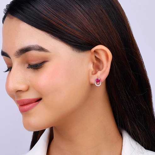 Nitya Silver Perfect Earrings
