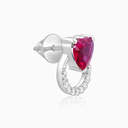 Nitya Silver Perfect Earrings
