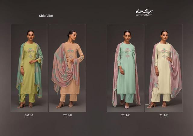 Omtex Chic Vibe catalog wholesale salwar kameez suppliers in surat