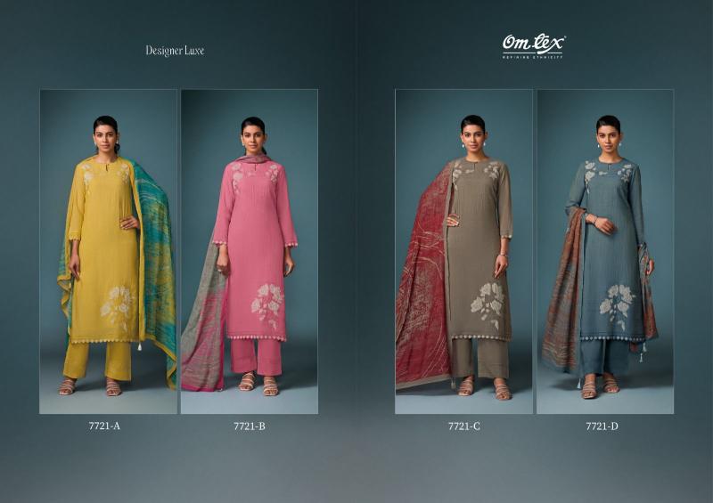Omtex Designer Luxe catalog wholesale dealers of salwar kameez in ahmedabad