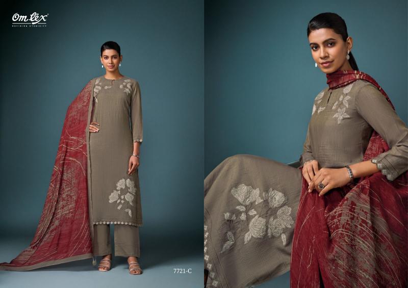 Omtex Designer Luxe catalog wholesale dealers of salwar kameez in ahmedabad