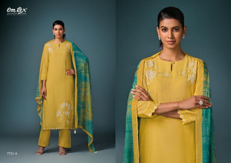 Omtex Designer Luxe catalog wholesale dealers of salwar kameez in ahmedabad