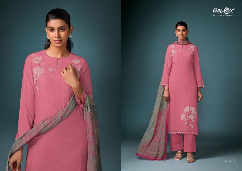 Omtex Designer Luxe catalog wholesale dealers of salwar kameez in ahmedabad