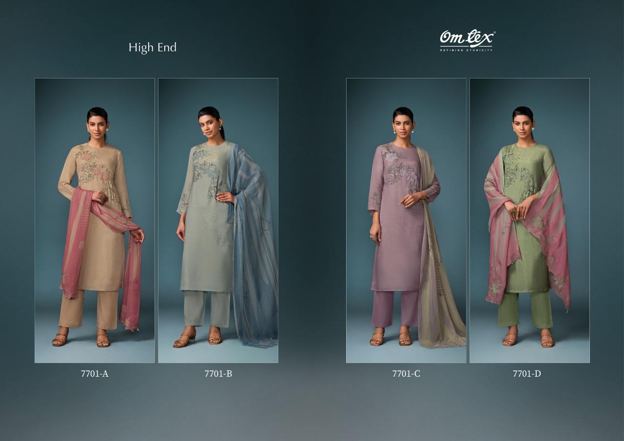 Omtex High End catalog salwar kameez materials wholesale bangalore
