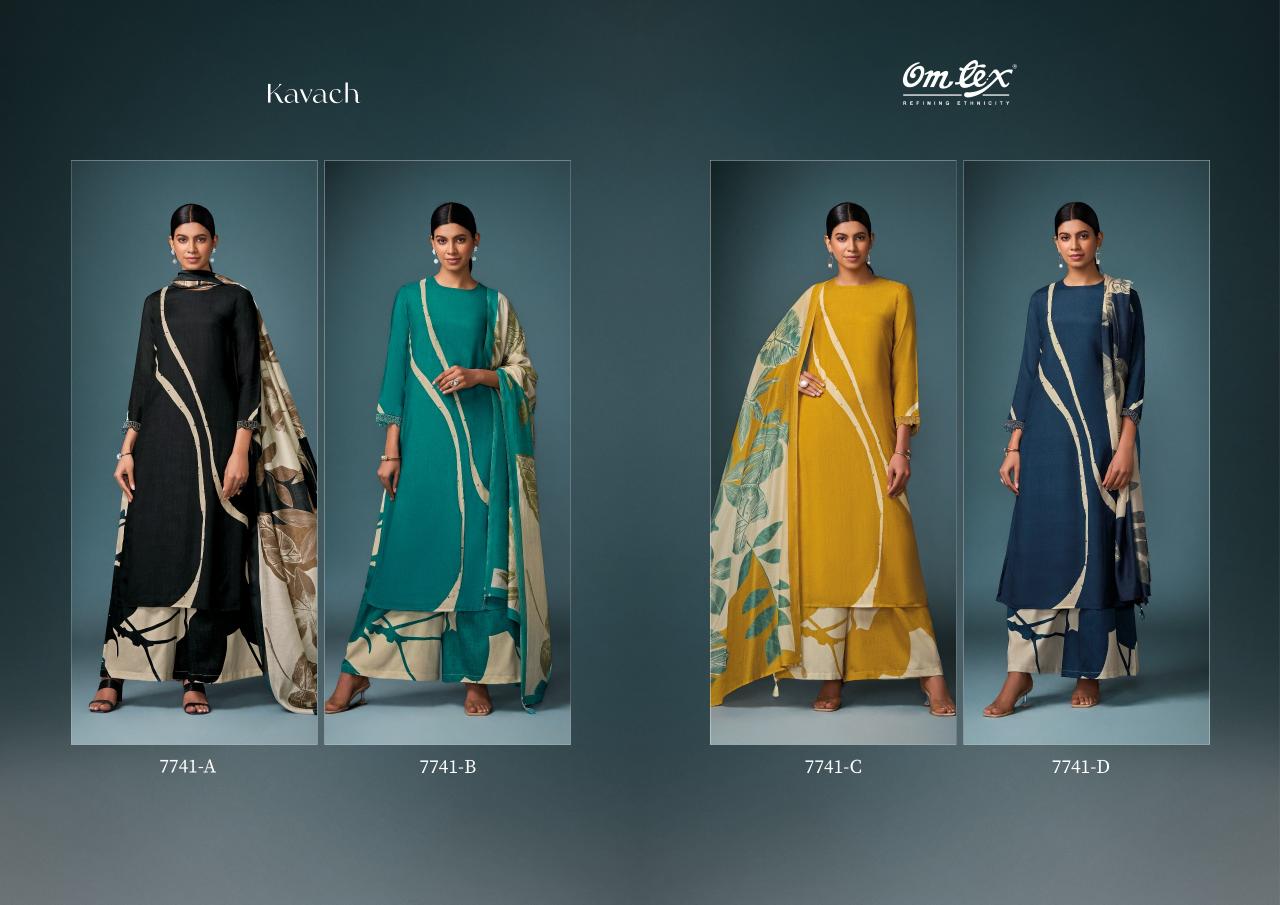 Omtex Kavach catalog daily wear salwar kameez wholesale
