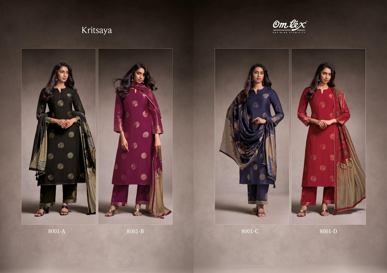 Omtex Kritsaya catalog wholesale salwar kameez surat