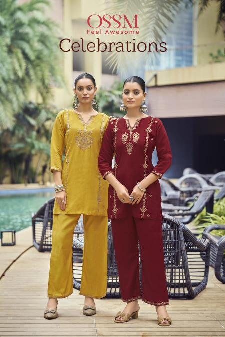 Ossm Celebrations catalog modest co ord sets summer