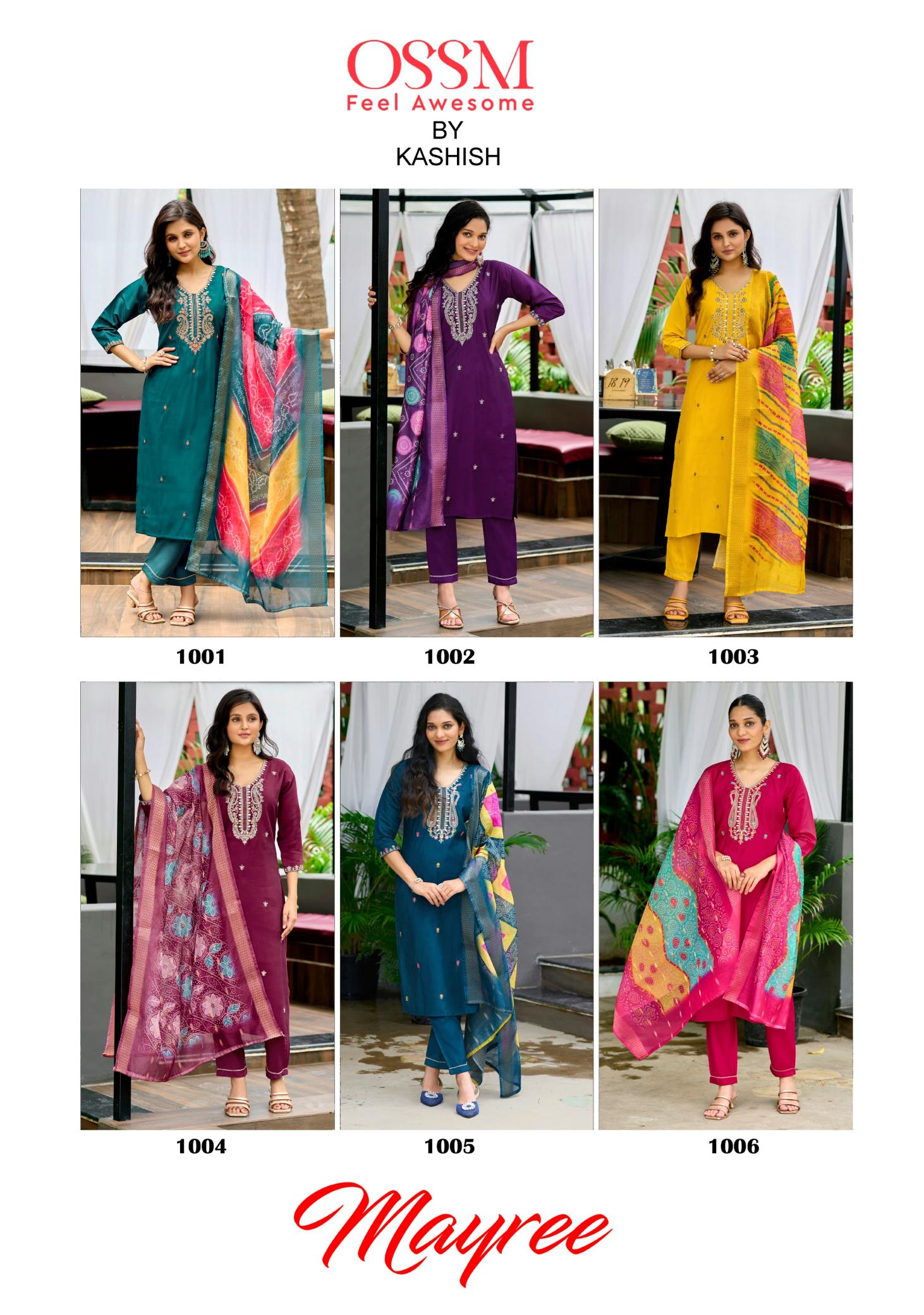 Ossm Mayree vol 1 catalog heavy indian kurtis