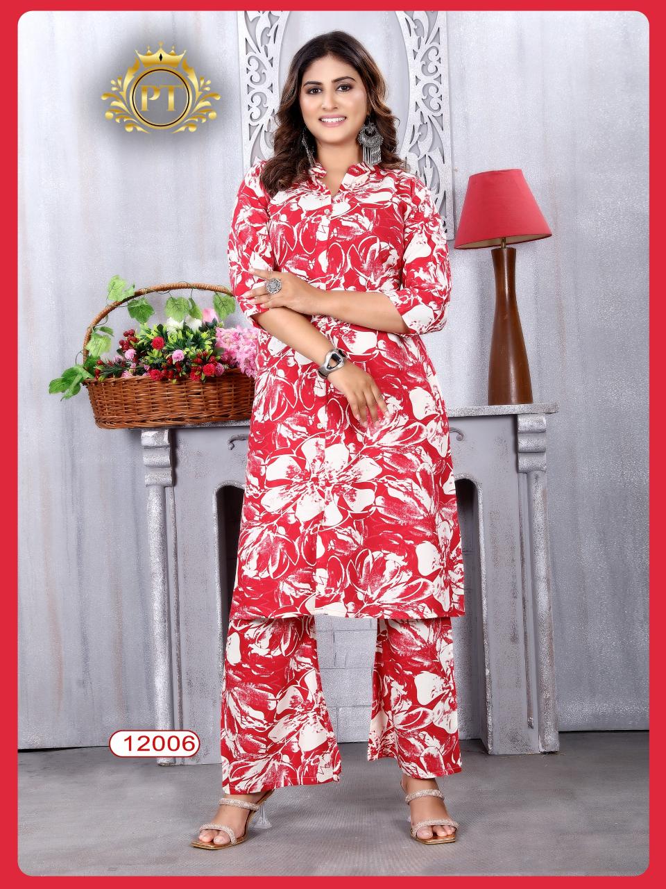 Padmavati Dulhari vol 10 Catalog rayon modest co ord set