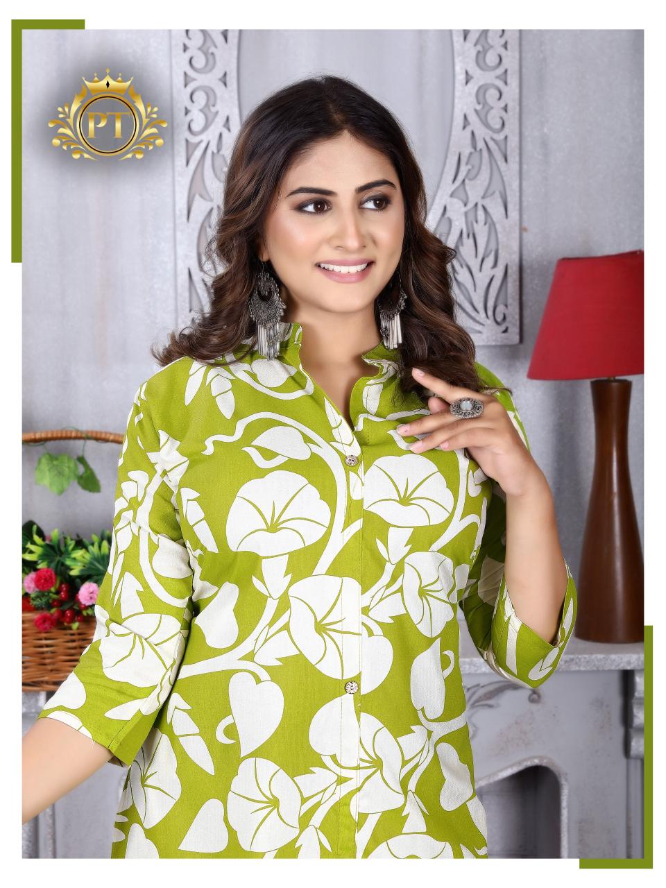 Padmavati Dulhari vol 10 Catalog rayon modest co ord set