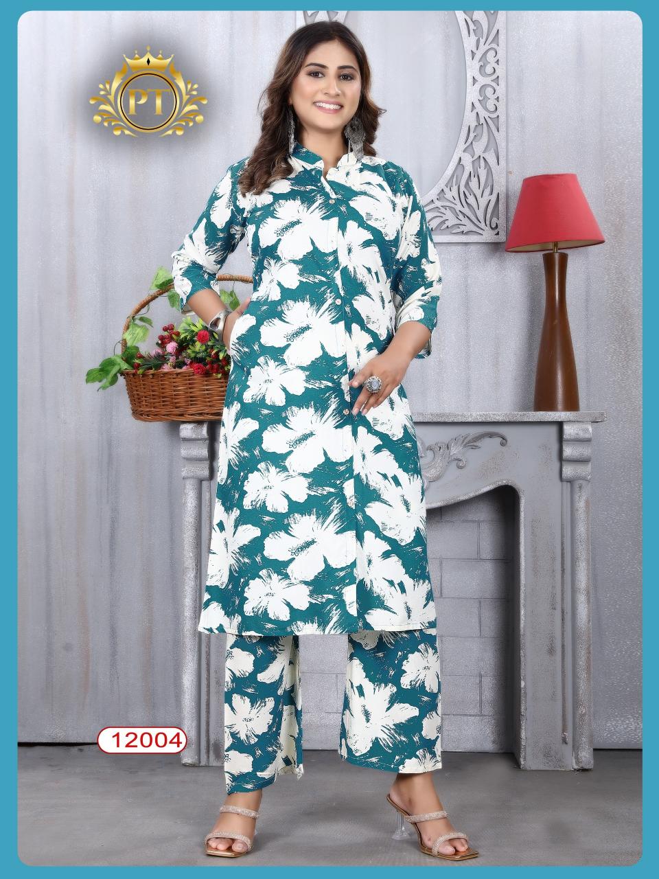 Padmavati Dulhari vol 10 Catalog rayon modest co ord set