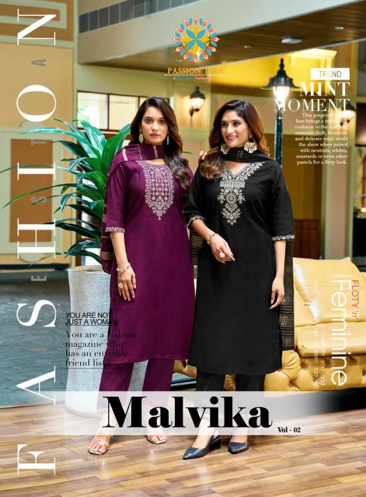 Passion Tree Malvika Vol 2 Catalog buy utsa kurtis online india