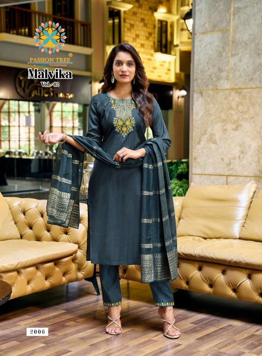 Passion Tree Malvika Vol 2 Catalog buy utsa kurtis online india