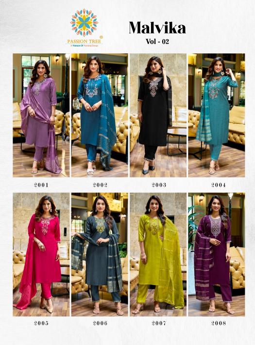 Passion Tree Malvika Vol 2 Catalog buy utsa kurtis online india