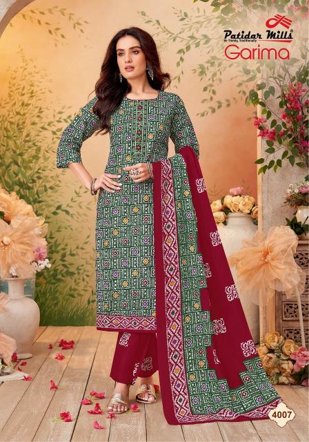 Patidar Garima Vol-4 – Kurti Pant With Dupatta - Wholesale Catalog