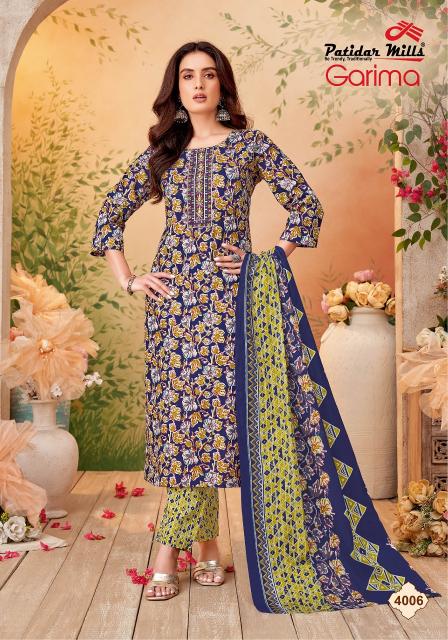 Patidar Garima Vol-4 – Kurti Pant With Dupatta - Wholesale Catalog