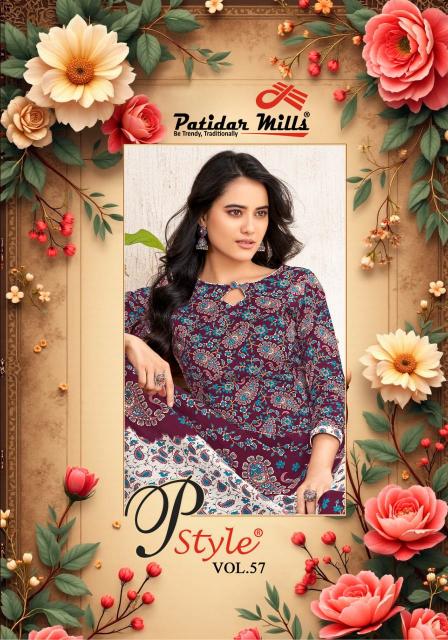 Patidar P Style Vol-57 – Dress Material - Wholesale Catalog