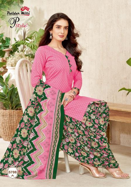 Patidar P Style Vol-57 – Dress Material - Wholesale Catalog